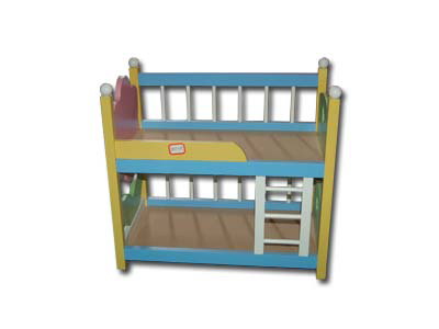 Double Deck Wooden Bed
